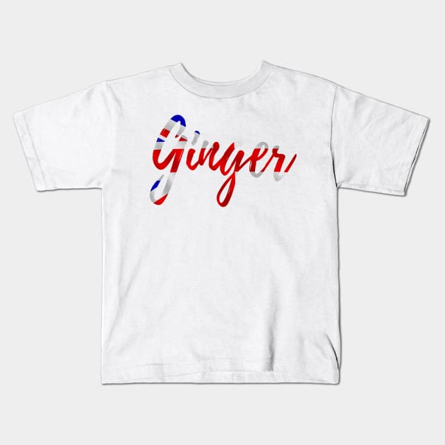 Ginger Spice Kids T-Shirt by HeavenlyTrashy